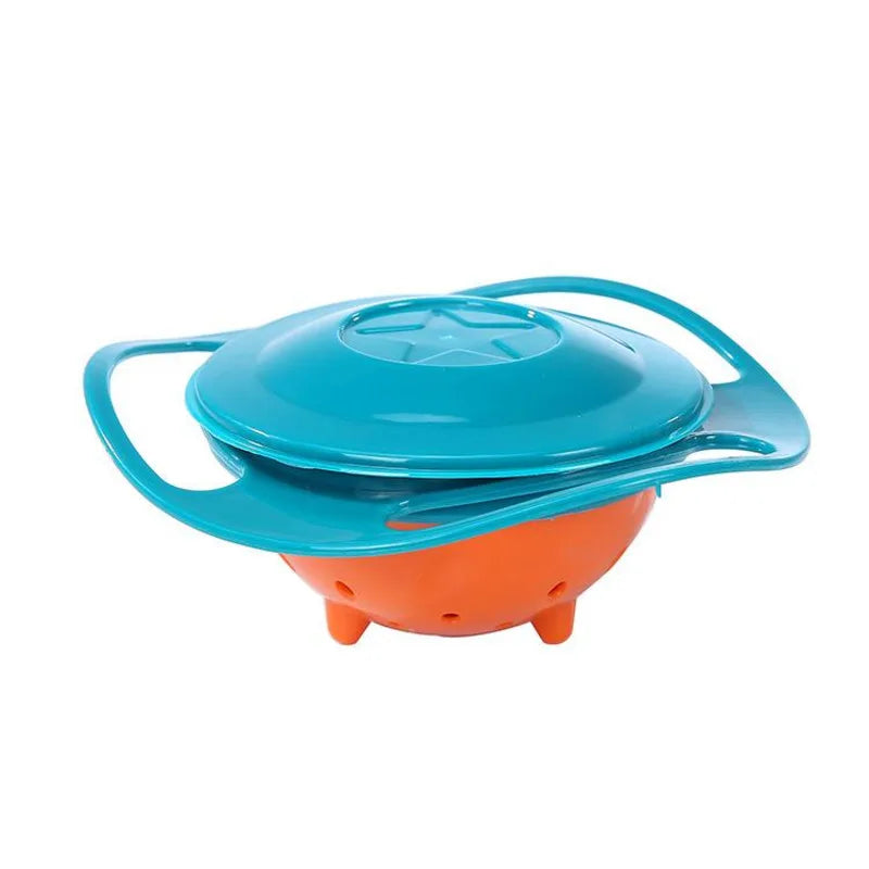 Rotate Spill-Proof  Rotary Balance Bowl