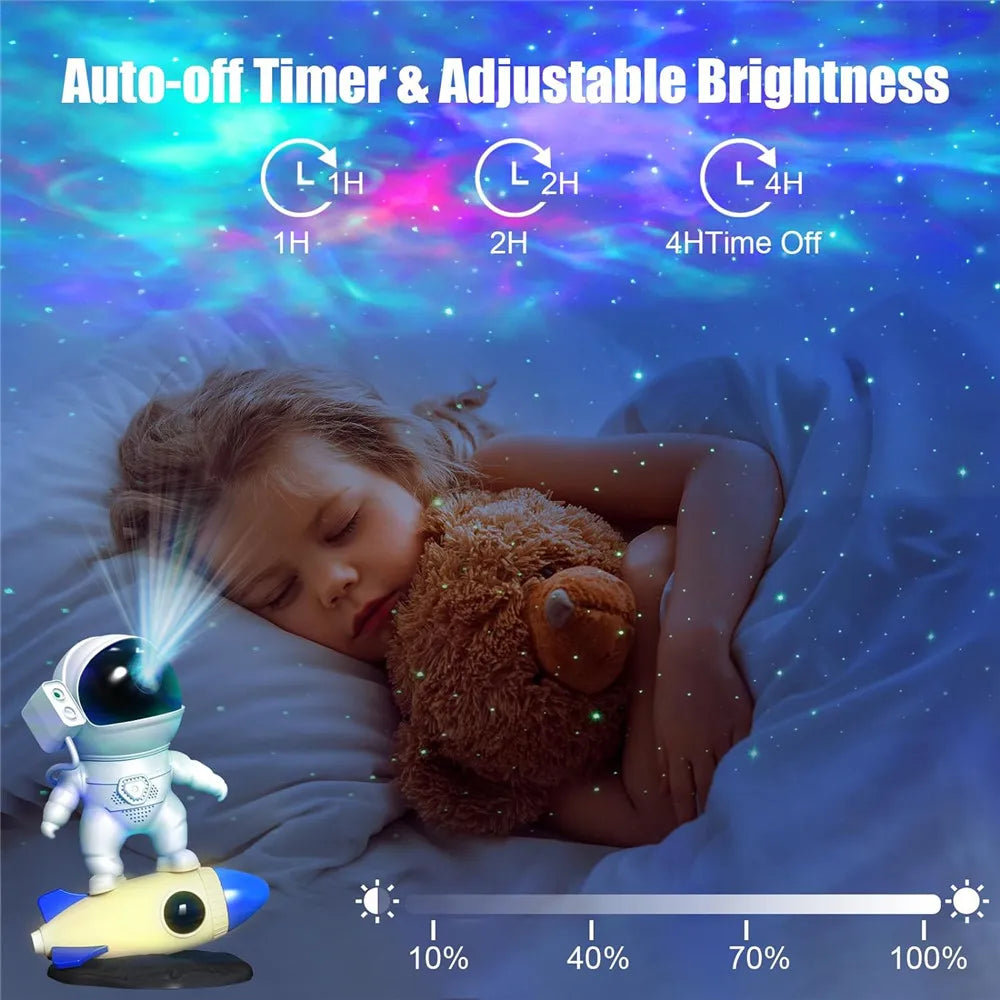 Astronaut Galaxy Starry Sky Projector Night Light