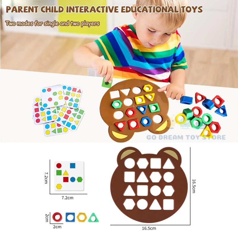 Baby Montessori Learning Educational Interactive