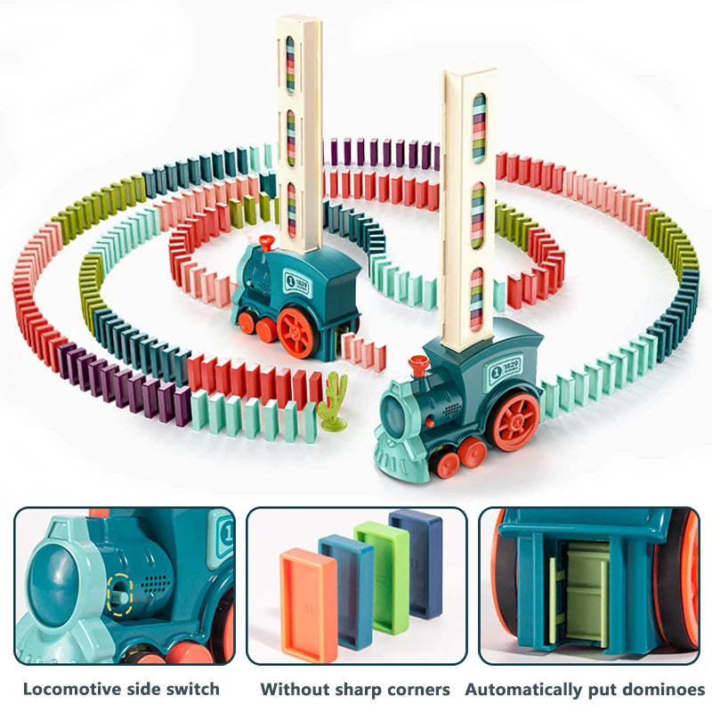 Domino Train Electric Car Set