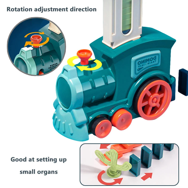 Domino Train Electric Car Set