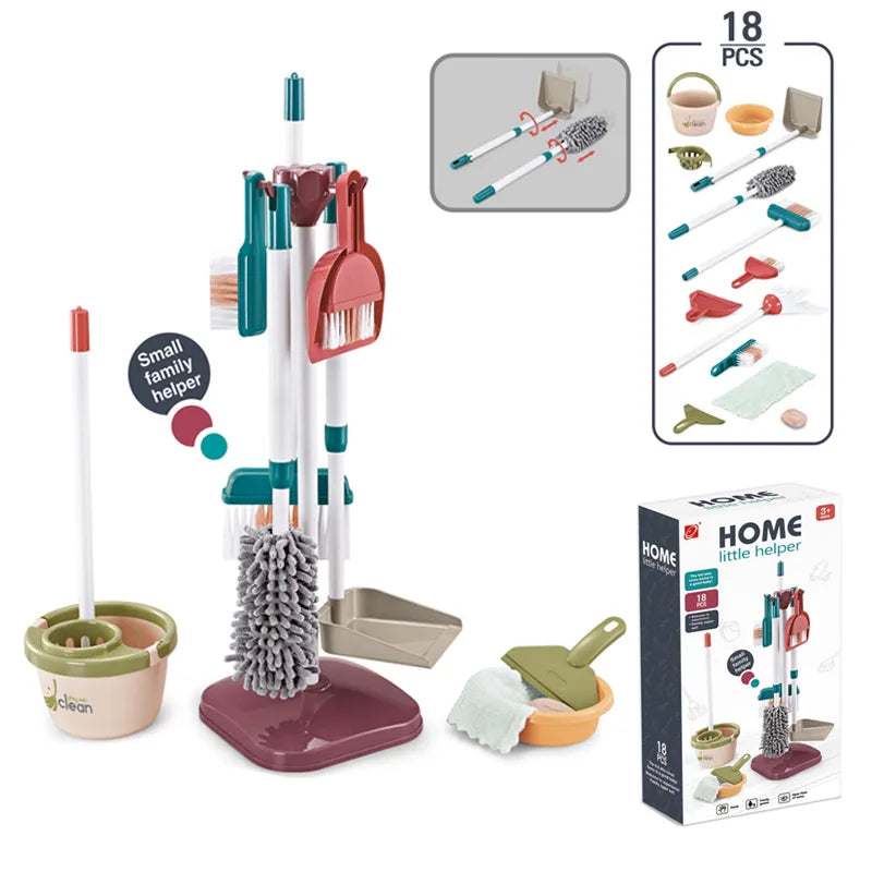 Kids Pretend Cleaning Kit