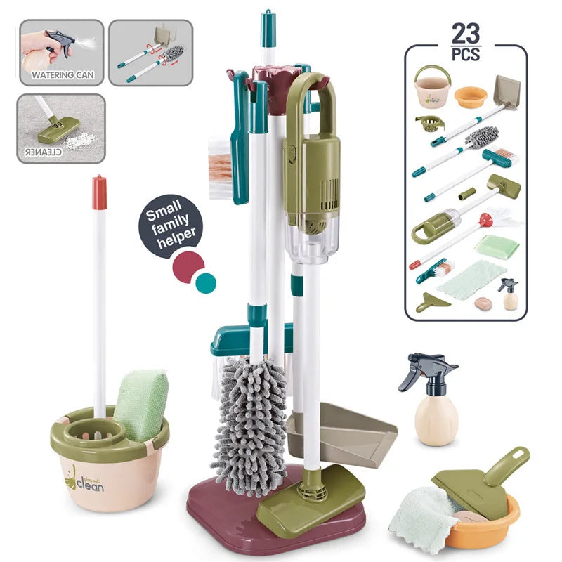 Kids Pretend Cleaning Kit